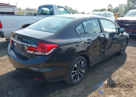 2014 Honda Civic Ex from USA, damaged, VIN 2HGFB2F84EH504259